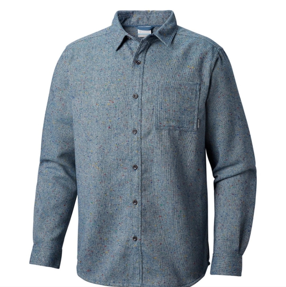 Columbia Glenallen EXS Shirt Jacket - Blue Size Medium